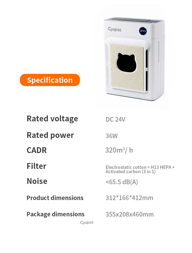 Fur Suction And Air Purifier